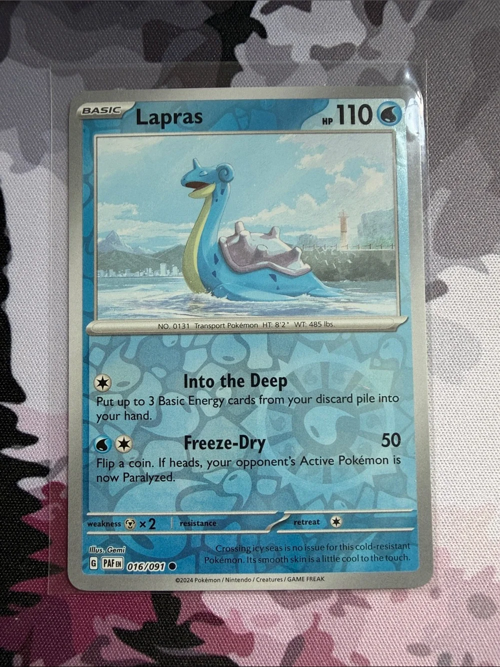 🌊 Lapras Pokémon Reverse Holo & Holo Card Lot | 2 Cards ✨5/$25✨